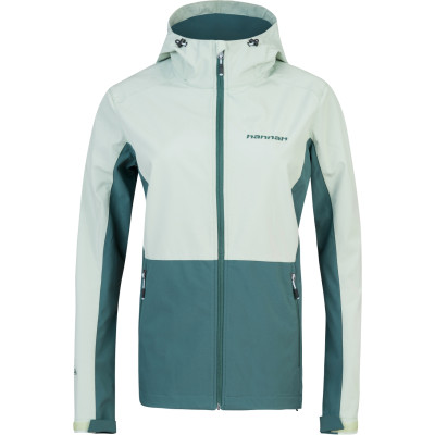 Ladies leisure time jacket ZURY LITE bok choy / dark forest