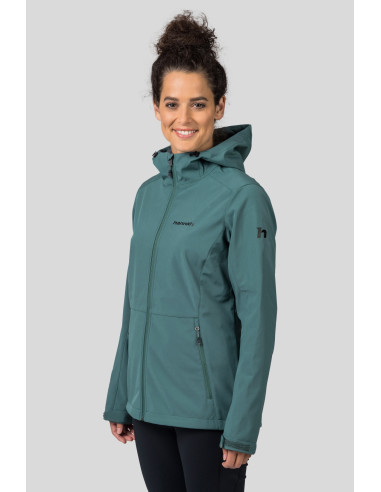 Ladies leisure time jacket ZURY dark forest
