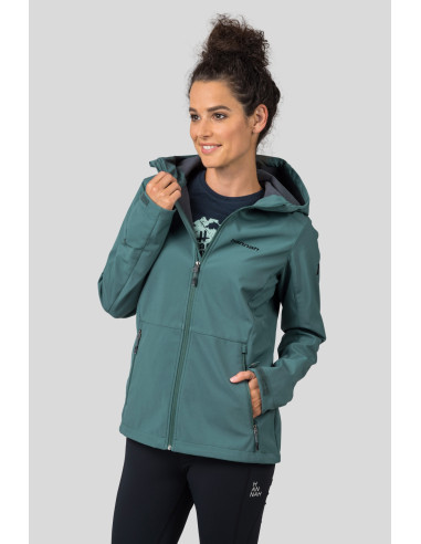 Ladies leisure time jacket ZURY dark forest