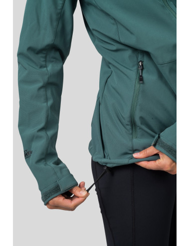 Ladies leisure time jacket ZURY dark forest