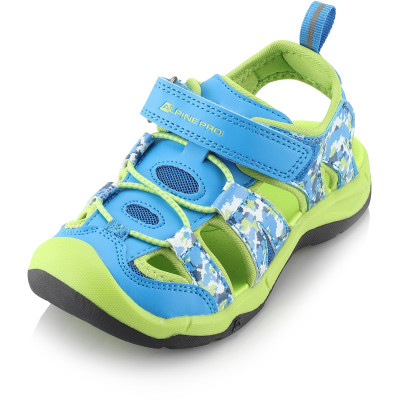 Kid´s summer shoes GROBO neon atomic blue