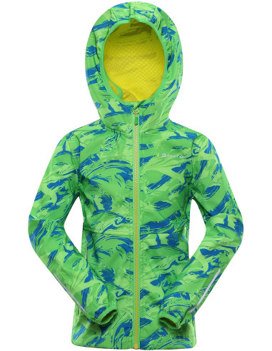 Kid´s softshell jacket LANCO neon green