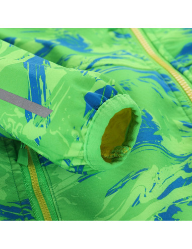 Kid´s softshell jacket LANCO neon green