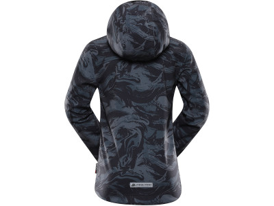 Bērnu pārgājienu softshell jaka LANCO melns