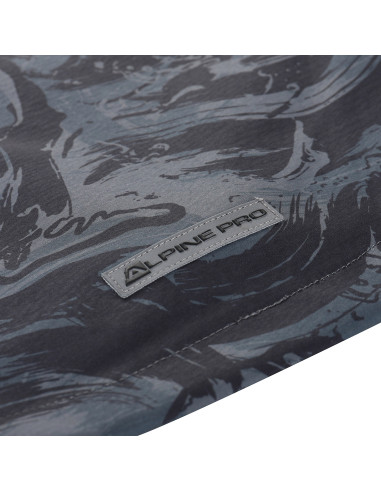 Bērnu pārgājienu softshell jaka LANCO melns