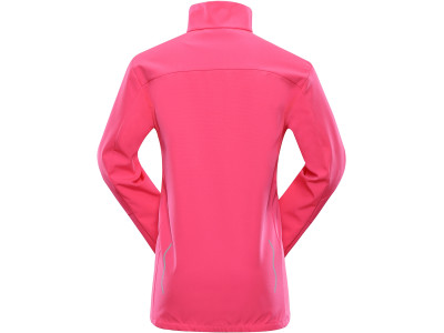 Bērnu sporta softshell jaka MULTO neona rozā