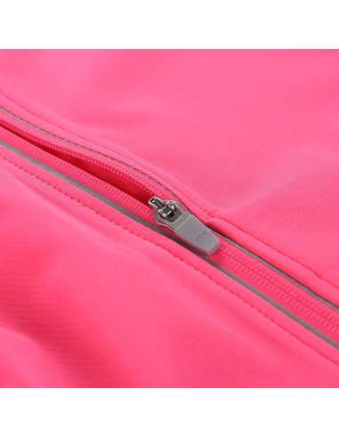 Kid´s sports softshell jacket MULTO neon knockout pink
