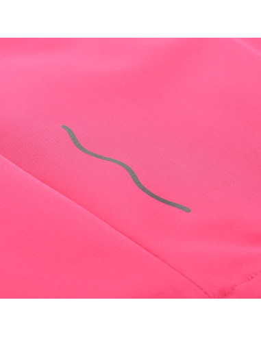 Kid´s sports softshell jacket MULTO neon knockout pink