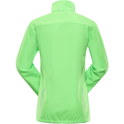 Kid´s sports softshell jacket MULTO neon green gecko 2
