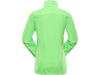 Kid´s sports softshell jacket MULTO neon green gecko
