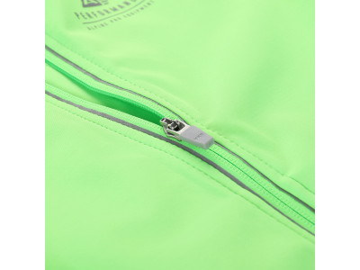 Bērnu sporta softshell jaka MULTO neona zaļš