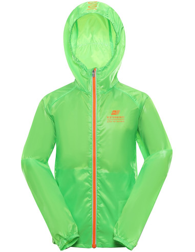 Kid´s performance jacket BIKO neon green gecko
