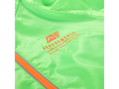 Kid´s performance jacket BIKO neon green gecko