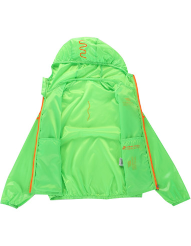 Kid´s performance jacket BIKO neon green gecko