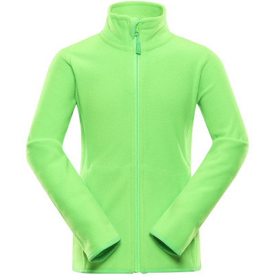 Kid´s outdoor sweatshirt GARIMO neon green gecko