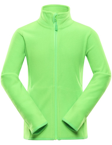 Kid´s outdoor sweatshirt GARIMO neon green gecko