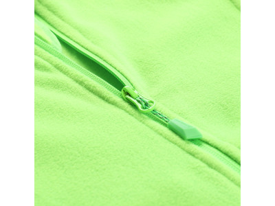 Kid´s outdoor sweatshirt GARIMO neon green gecko