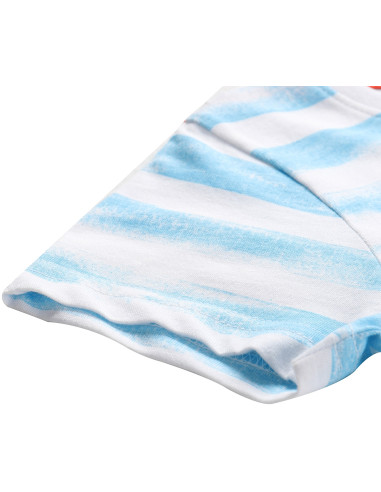 Kid´s casual T-shirt WATERO ethereal blue