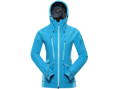 Women's outdoor jacket CORTA neon atomic blue
