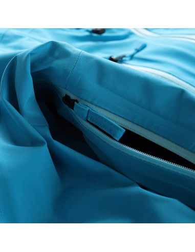 Women's outdoor jacket CORTA neon atomic blue