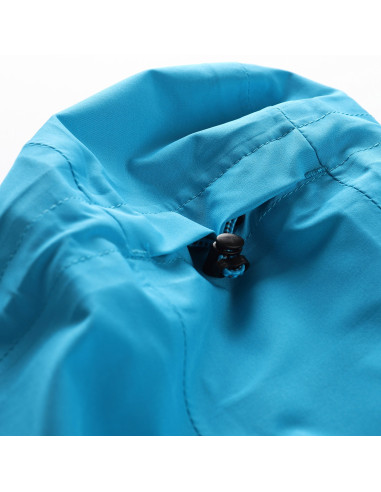 Women's outdoor jacket CORTA neon atomic blue