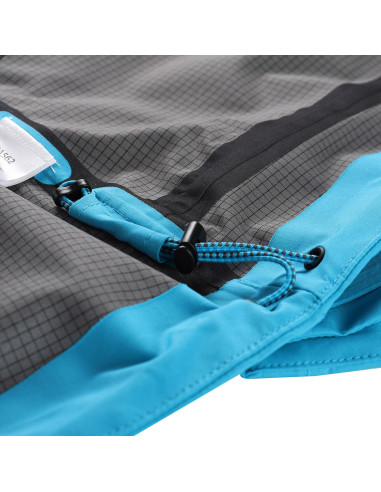 Women's outdoor jacket CORTA neon atomic blue