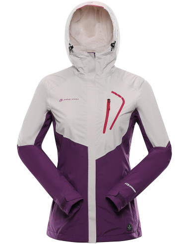 Women's outdoor jacket IMPECA moonbeam