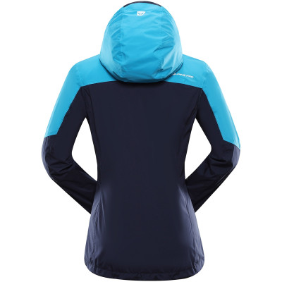 Women's outdoor jacket IMPECA neon atomic blue 2
