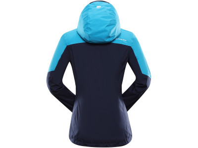 Women's outdoor jacket IMPECA neon atomic blue