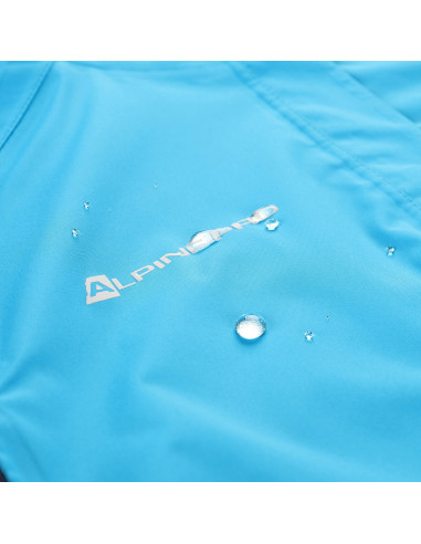 Women's outdoor jacket IMPECA neon atomic blue