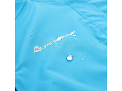 Women's outdoor jacket IMPECA neon atomic blue