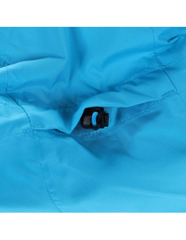 Women's outdoor jacket IMPECA neon atomic blue