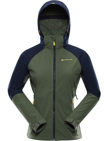 Women's softshell jacket LANCA olivine