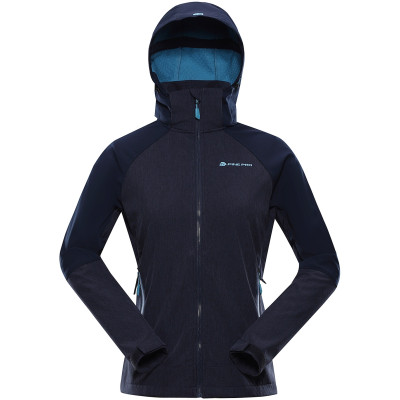 Women's softshell jacket LANCA mood indigo