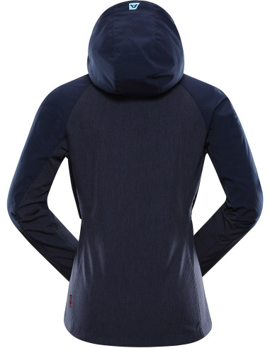 Women's softshell jacket LANCA mood indigo