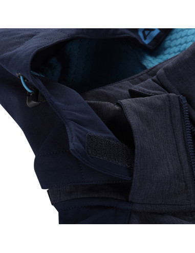 Women's softshell jacket LANCA mood indigo