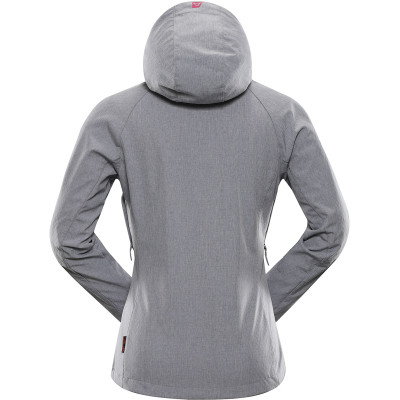 Sieviešu pārgājienu softshell jaka LANCA pilsētas pelēks 2