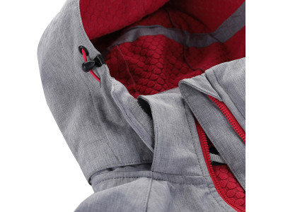 Sieviešu pārgājienu softshell jaka LANCA pilsētas pelēks