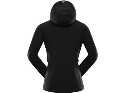 Sieviešu pārgājienu softshell jaka LANCA melns