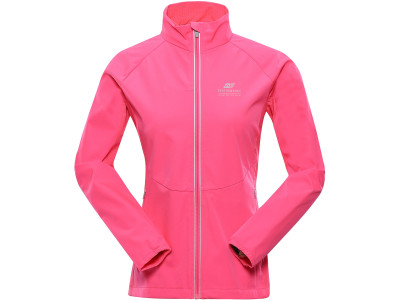 Women's sports softshell jacket MULTA neon knockout pink