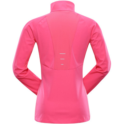 Women's sports softshell jacket MULTA neon knockout pink 2
