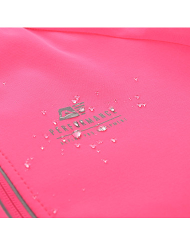 Women's sports softshell jacket MULTA neon knockout pink