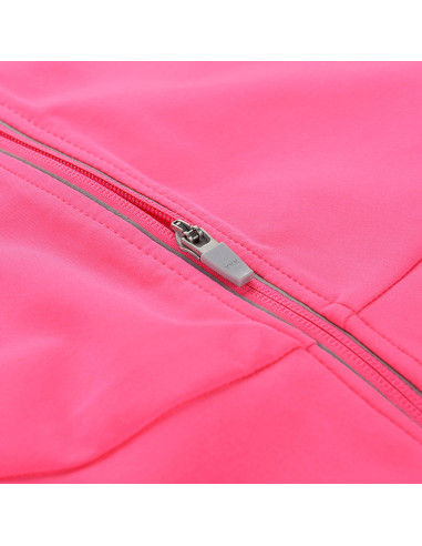 Women's sports softshell jacket MULTA neon knockout pink