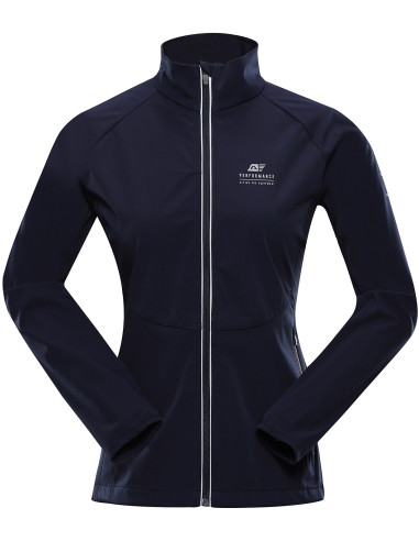 Sieviešu sporta softshell jaka MULTA tumši zils