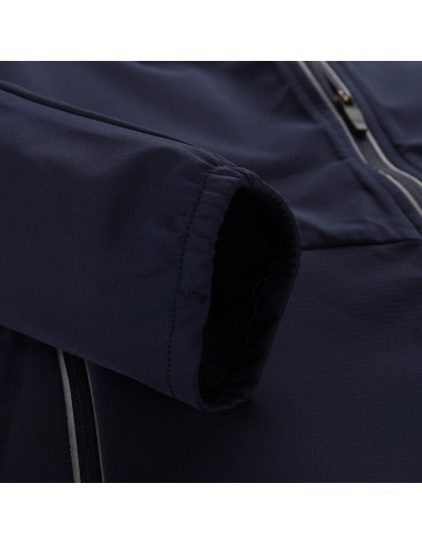 Women's sports softshell jacket MULTA mood indigo