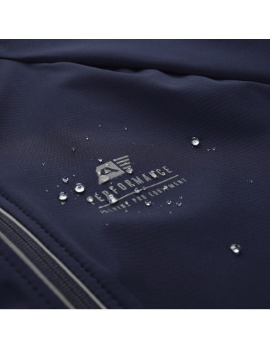 Women's sports softshell jacket MULTA mood indigo