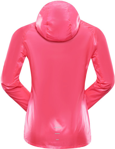 Women's performance jacket BIKA neon knockout pink