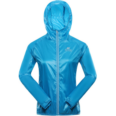 Women's performance jacket BIKA neon atomic blue