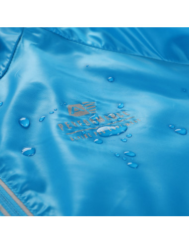 Women's performance jacket BIKA neon atomic blue