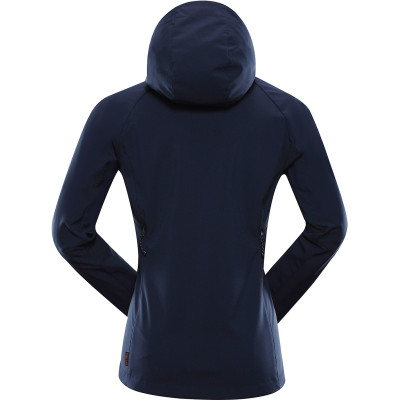 Sieviešu pārgājienu softshell jaka ZORRA tumši zils 2